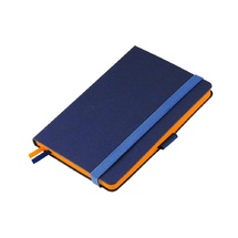 Ежедневник недатированный, Portobello Trend, Blue Ocean,105х150 мм,176стр,синий,оранжев.срез,линейка