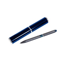 Шариковая ручка IP Chameleon, синяя, в тубусе