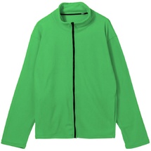 Куртка флисовая унисекс Manakin, зеленое яблоко