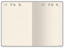 Ежедневник недатированный А5 Megapolis Color Flex New, синий