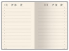 Ежедневник А5 Megapolis Color New soft-touch, синий