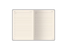 Ежедневник недатированный А5 Classic, красный