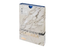 Ежедневник с каменной бумагой недатированный А5 Carrara, синий