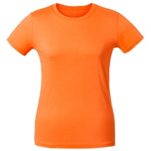 Футболка женская T-bolka Lady, оранжевая