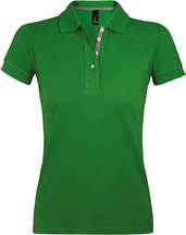 Рубашка поло женская Portland Women 200 зеленая