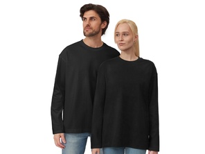 Лонгслив оверсайз Berlin унисекс, черный