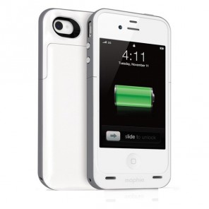 Чехол аккумулятор Mophie juice pack plus для iPhone 4/4s 2000 mAh