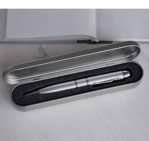 Металлическая коробка для флешки-ручки